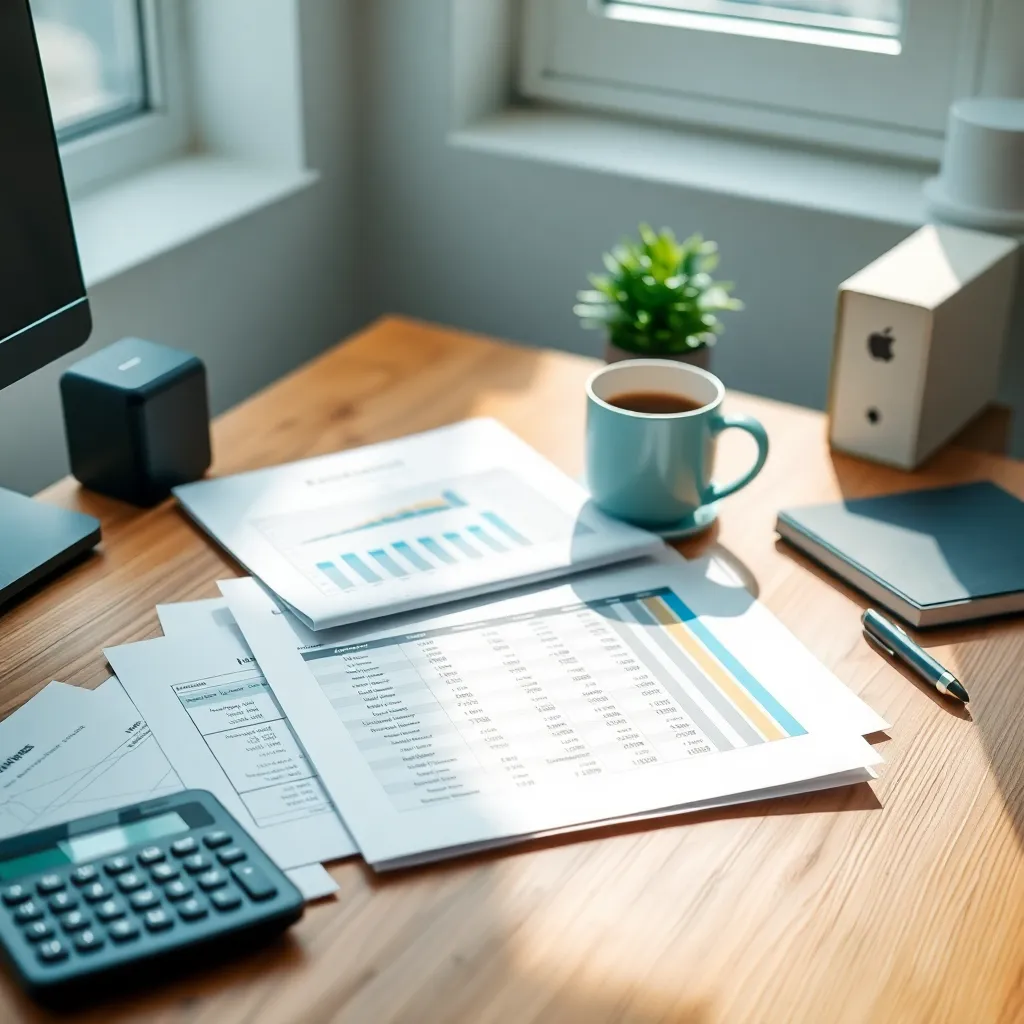 Financieel resultaat grafiek met positieve trend over zes maanden