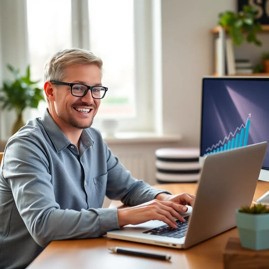 Persoon die digitaal bankieren doet op smartphone met spaarrekening app